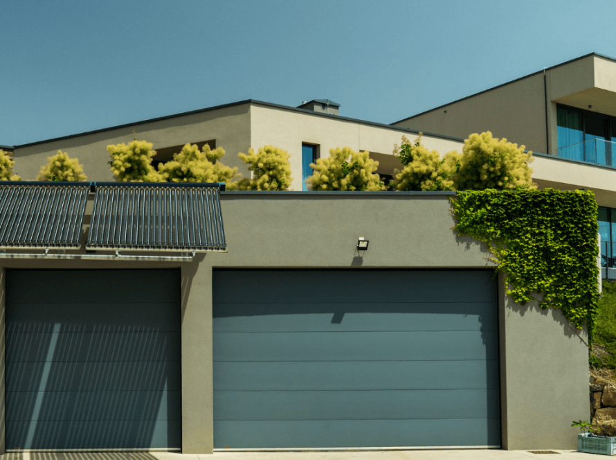 Ravne strehe z garažo - novogradnje. Izvedba streh - hidroizolacije Kern